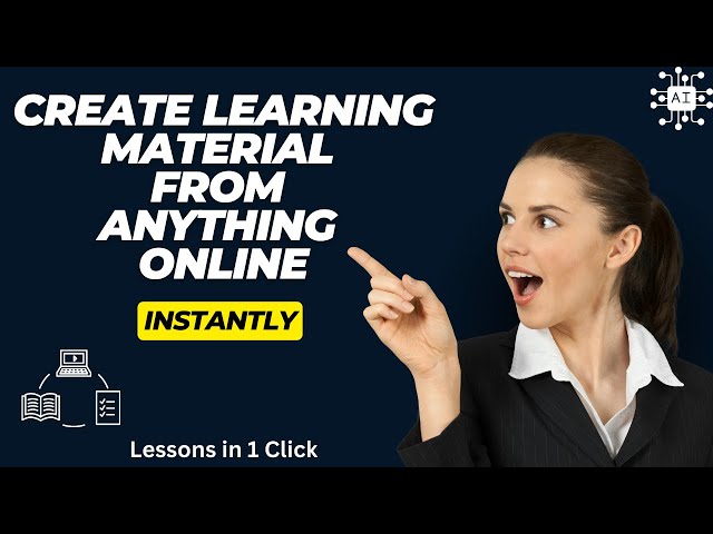 Roshi - AI Learning Material Creation Tool