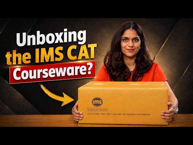 IMS CAT Courseware Unboxing | How to Use Your CAT Study Material Effectively? IMS India