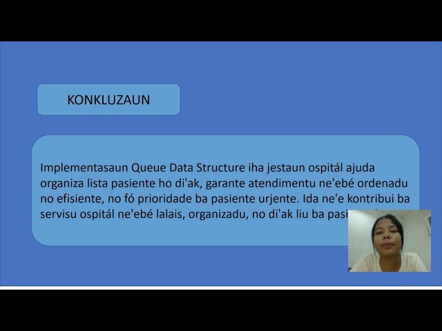 SISTEMA JESTAUN QUEUE OSPITAL UZA QUEUE DATA ESTRUCTURE