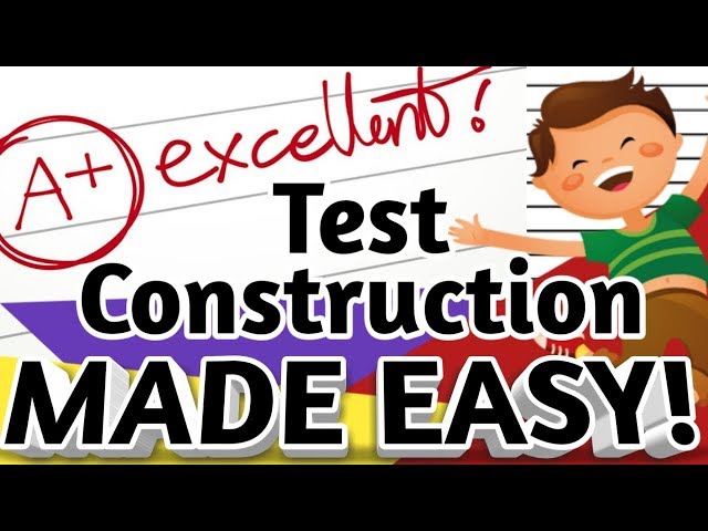 How to Construct Test Questions in all Classifications of Thinking: MADE EASY