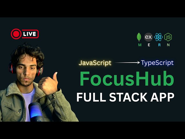 full-stack Productivity Super App Build Live | MongoDB | ExpressJS | ReactJS | NodeJS | MERN Project