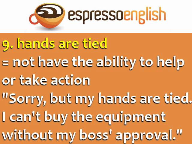 18 Idiomatic Expressions with the Word HAND
