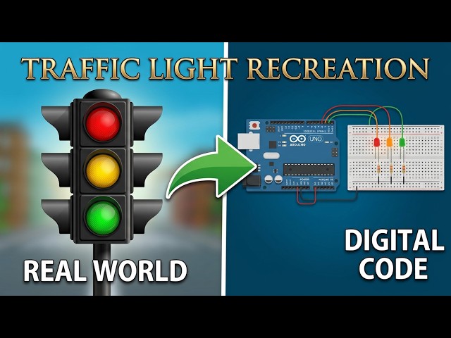 Build a Virtual Traffic Light! 🚦 Arduino & Tinkercad Coding for Kids