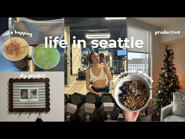 Life in Seattle ❥  baking, diy project, homegoods haul, cafe hopping