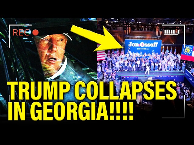 Trump COLLAPSES in Georgia as ELECTION SLIPS AWAY!!