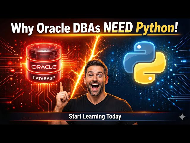 Why Oracle DBAs Must Learn Python in 2026 | Python for Oracle DBA Beginners