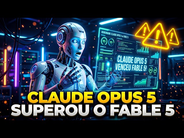 Claude Opus 5 superou o Fable 5? Veja o novo gigante da IA programando jogos do zero!