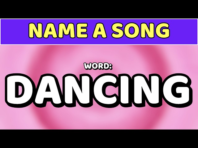 SONG ASSOCIATION GAME 🎵 #12 | Name a Song With This Word in the Lyrics!