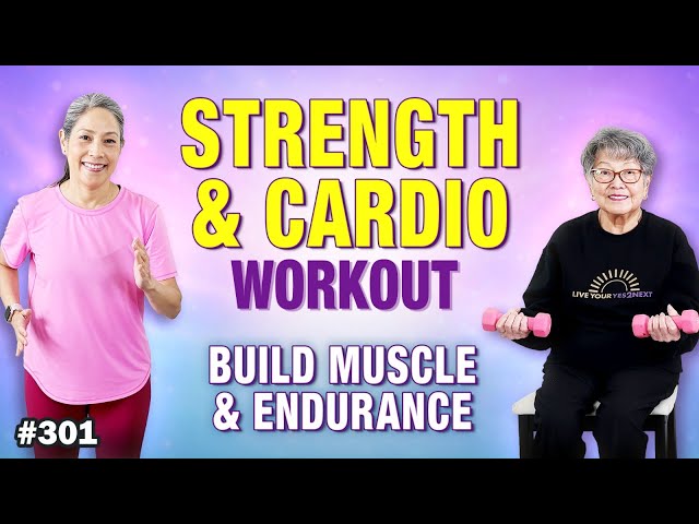Easy Strength & Cardio Workout for Seniors Who Want More Energy