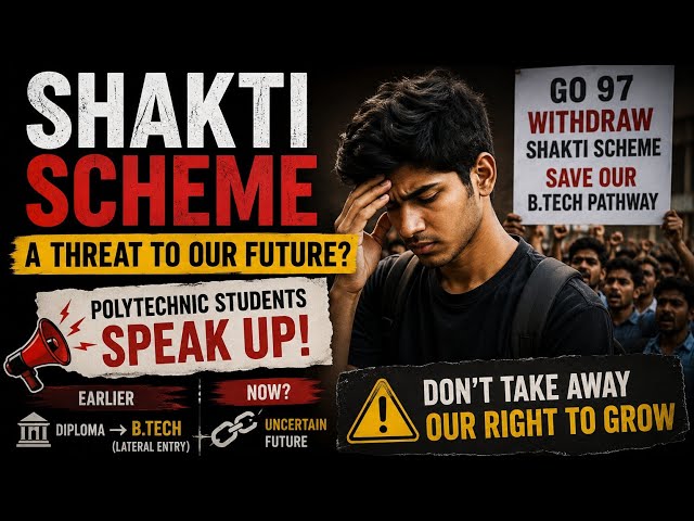 Telangana's SHAKTI Crisis | THE STUDENTS PROTEST