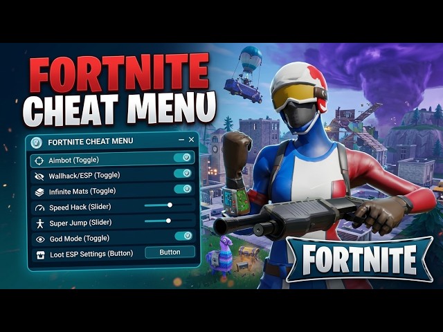 BEST Fortnite Hack 2026 / Silent Aim + Wallhack + Triggerbot / Free Download