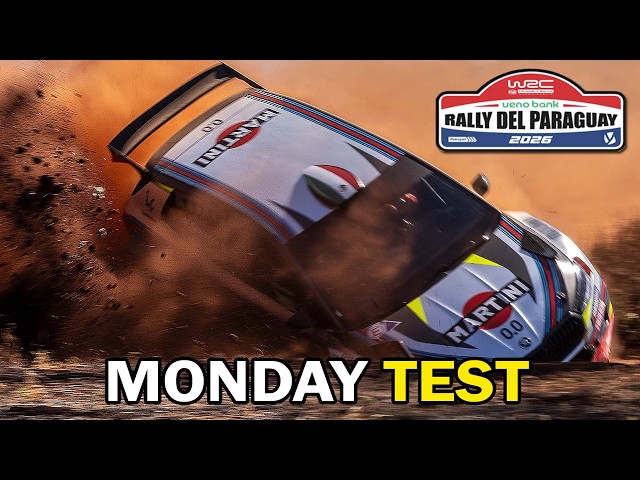 🇵🇾 WRC Rally del Paraguay 2026 | Monday Test 💥 Crashes & More
