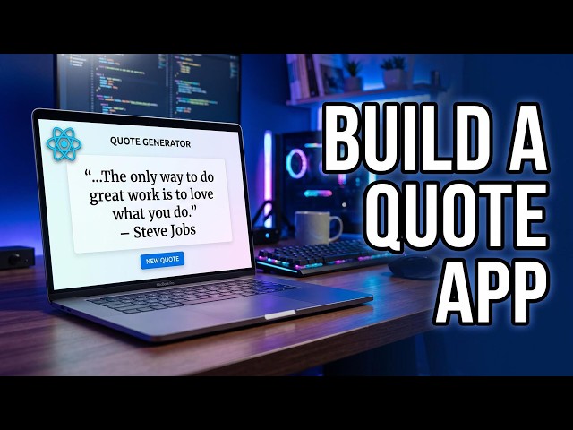 Learn React by Building a Quote Generator