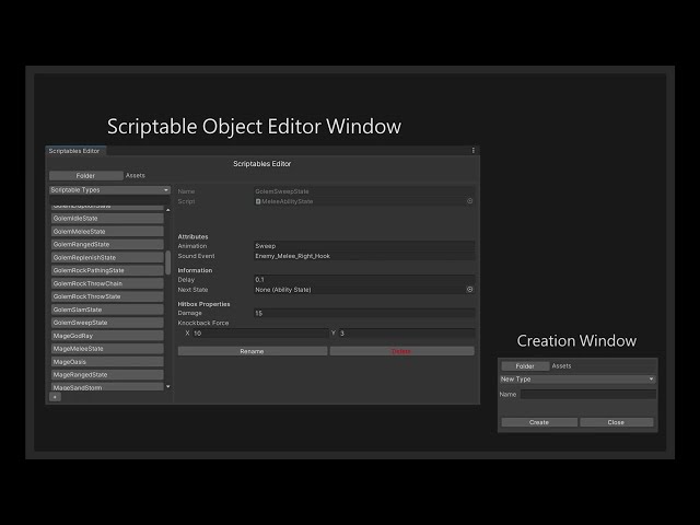 Scriptable Object Editor - Unity Asset Tool