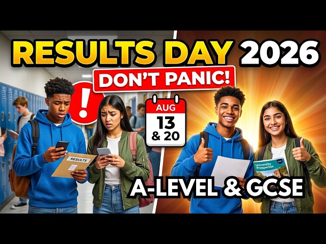 A-Level and GCSE Results Days. All you need to know, in 2 minutes flat!