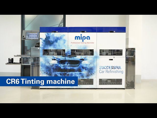 Introducing the Mipa CR 6: Automated Paint Tinting With Ease
