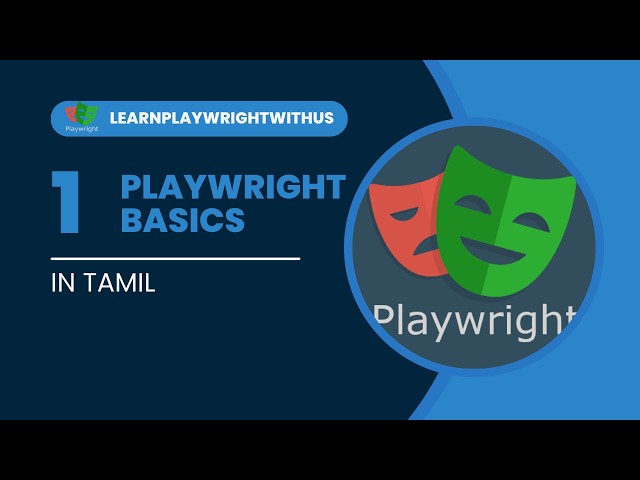 Playwright Tutorial in Tamil #1  | Sauce demo  (Positive/Negative login test) | POM Explained 🔥