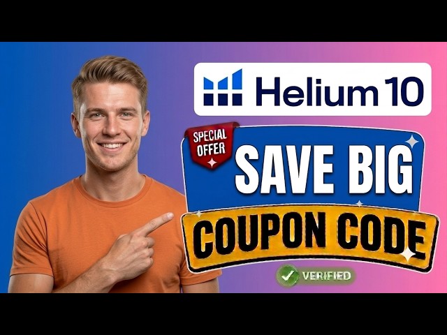 Helium 10 Coupon Code | Get the Biggest Helium 10 Promo code Today