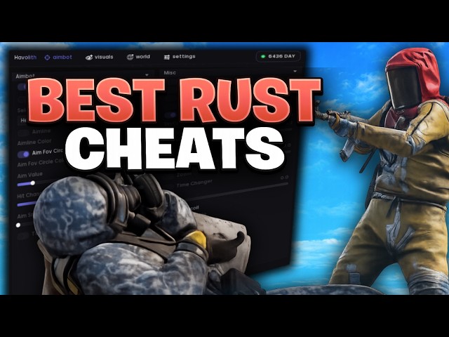 Using the BEST Rust Cheat on High Pop Servers (UNDETECTED)