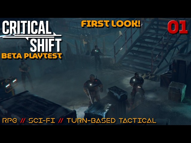 First Look! Critical Shift – An XCOM-Inspired Tactical RPG | Beta Gameplay #1