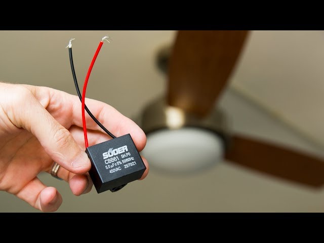Ceiling Fan Speed Problem Solved / How To Repalce the Capacitor