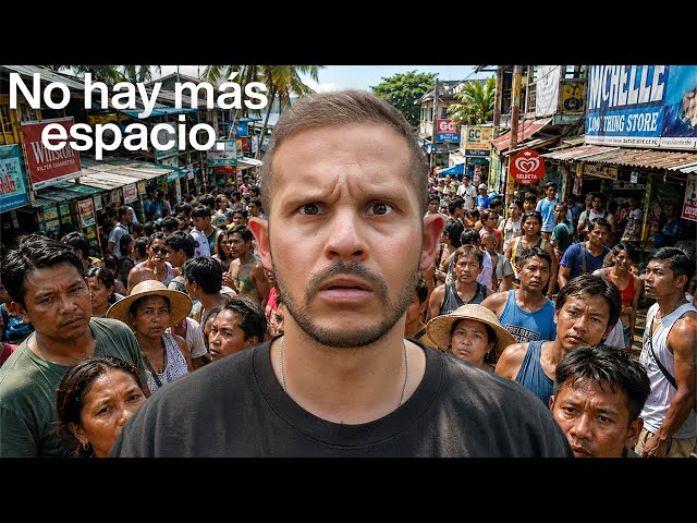 Así es la isla más abarrotada de Filipinas
