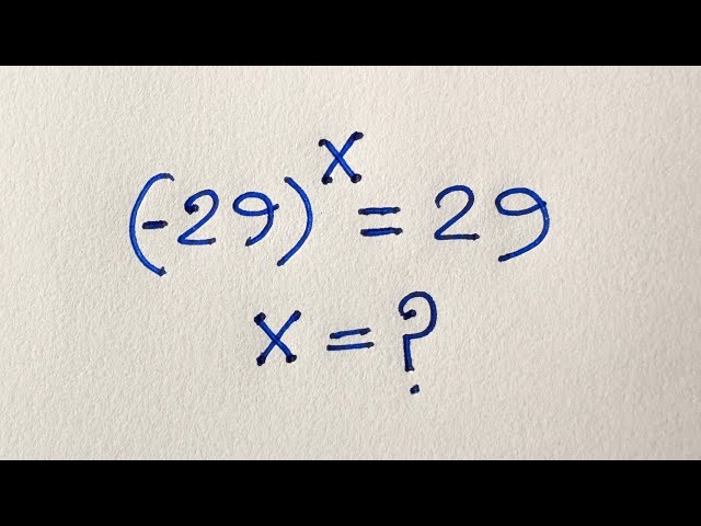 A tricky mathematical problem Solution | Complex Number Math Problem |