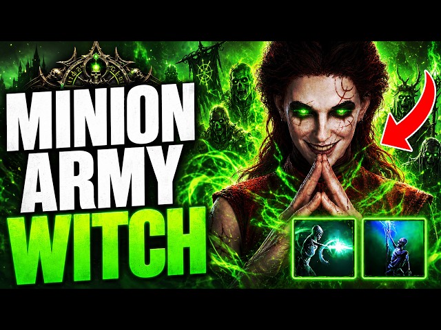 THIS NEW MINION BUILD IS BUFFED IN 0.5! POE 2 Witch Build 0.5 (NEW META)