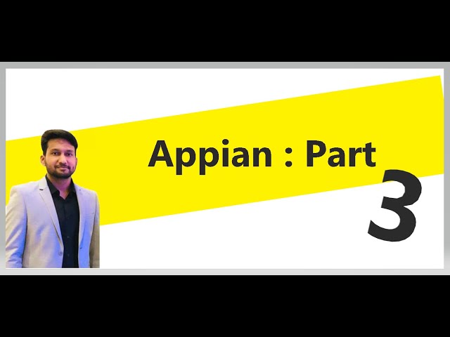 Appian Architecture