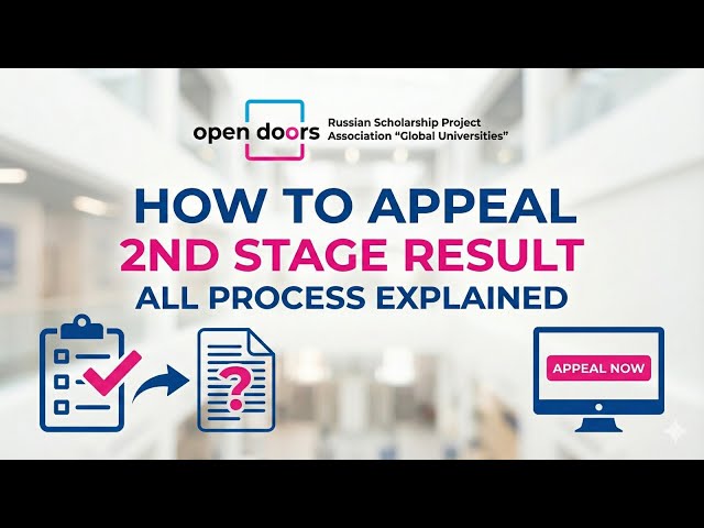 Open Doors Scholarship 2025: Complete Appeal Process Explained (Get More Marks)