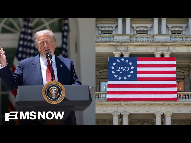 ‘It must be me’: Trump to headline 'Freedom 250' rally as multiple artists drop out of planned show