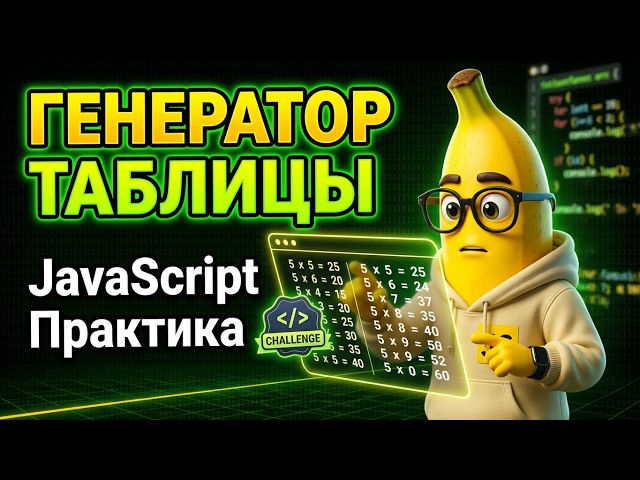 30 Multiplication Table Generator, for practice (JS tutorials)