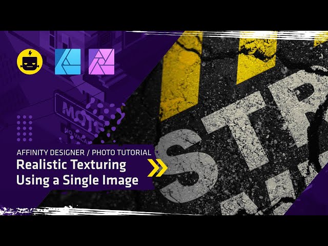 Creating Realistic Textures Using a Single Image in Affinity Designer and Affinity Photo