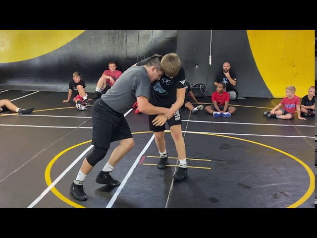 Ian Miller Underhook Go Behind At BTW