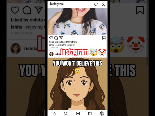 Instagram Clone ☑️Website in Just 1 Video | HTML, CSS, JavaScript Project #shorts #instagram #hack