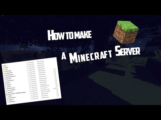 How to make a MINECRAFT Server | under 5 minutes