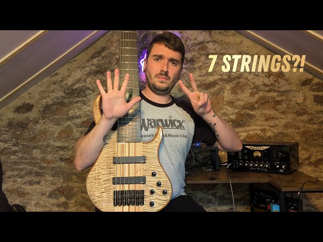 7 String Bass?! Harley Benton BZ 7000 review