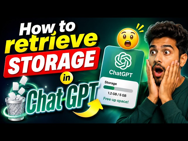 🔥Chat GPT Storage Space Create  செய்வது எப்படி ? #AIVideo #LongAIVideo #TextToVideo#AITutorial
