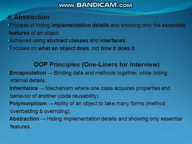Java Interview  Questions with answer