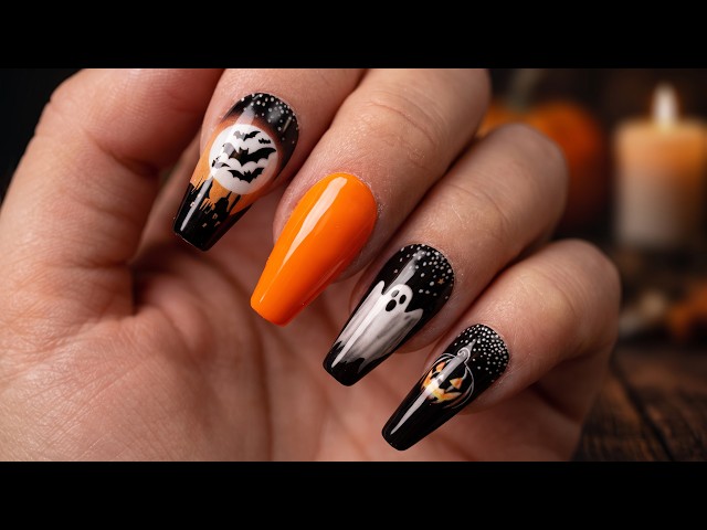 Beginner Nail Tutorial - How to Apply Halloween Press-On Nails So They Look Real