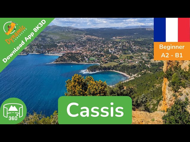 Cassis (Beginner) | Learn French in VR | 360 8K3D | Full Episode | DYNAMIC LANGUAGES