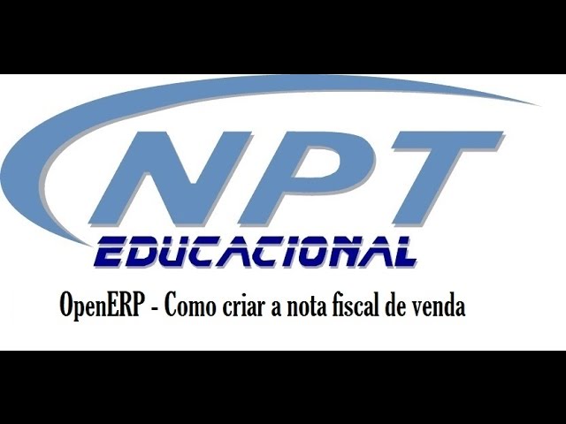 OpenERP - Como criar a nota fiscal de venda