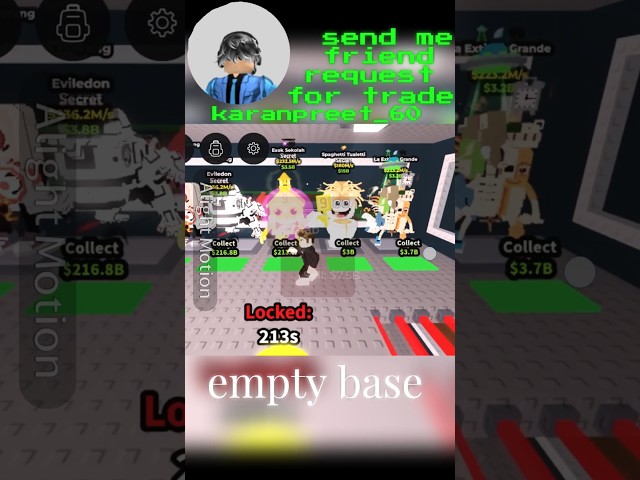 trading all of my stuff #roblox #stealabrainrot #robloxedit #sammy