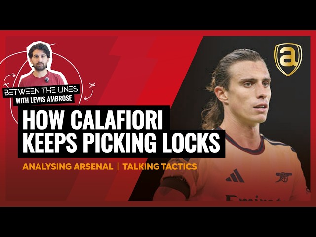 How Calafiori Keeps Picking Locks | Between the Lines