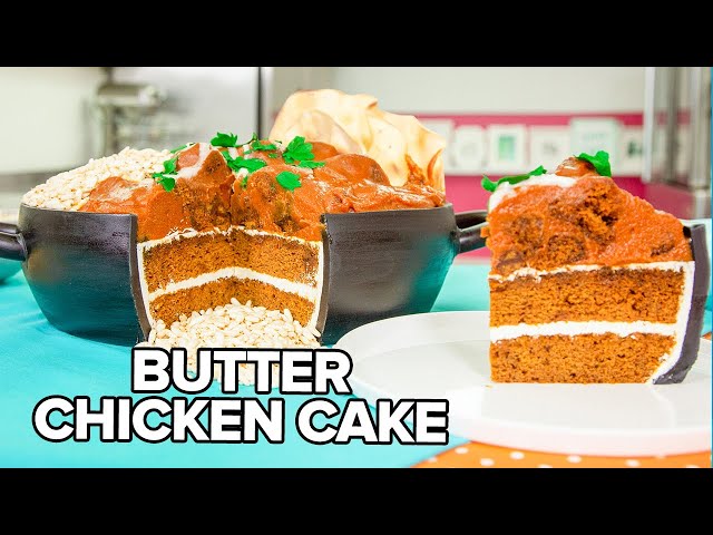 ¡PASTEL DE POLLO CON MANTEQUILLA! | Calabaza con especias y caramelo | Cómo prepararlo