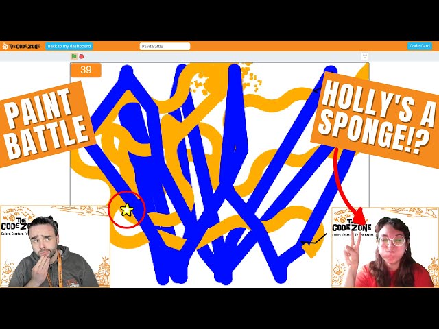 The Code Zone Live Stream - PAINT BATTLE
