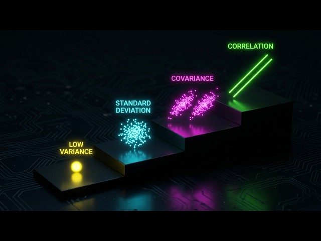 Statistics for Data Science | Variance, Standard Deviation, Covariance & Correlation | Urdu / Hindi