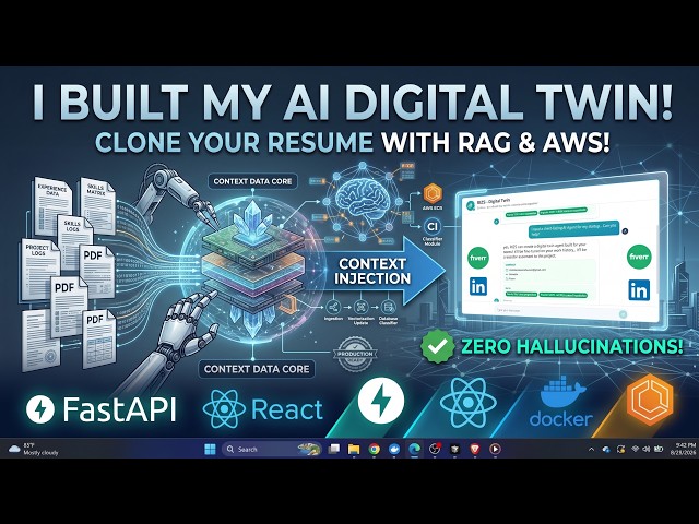 The Conversational Resume with FastAPI, React & AWS 🧬