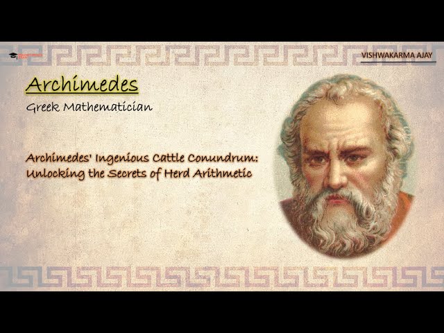 Archimedes' Cattle Conundrum: Solving the Colorful Herd Composition Puzzle | Math Brain Teaser