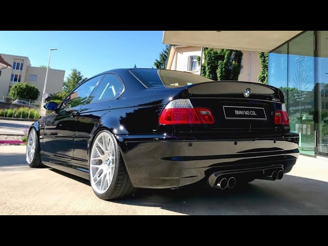 Building a BMW M3 E46 2003 to a CSL in 20minutes (OEM Bodykit)
